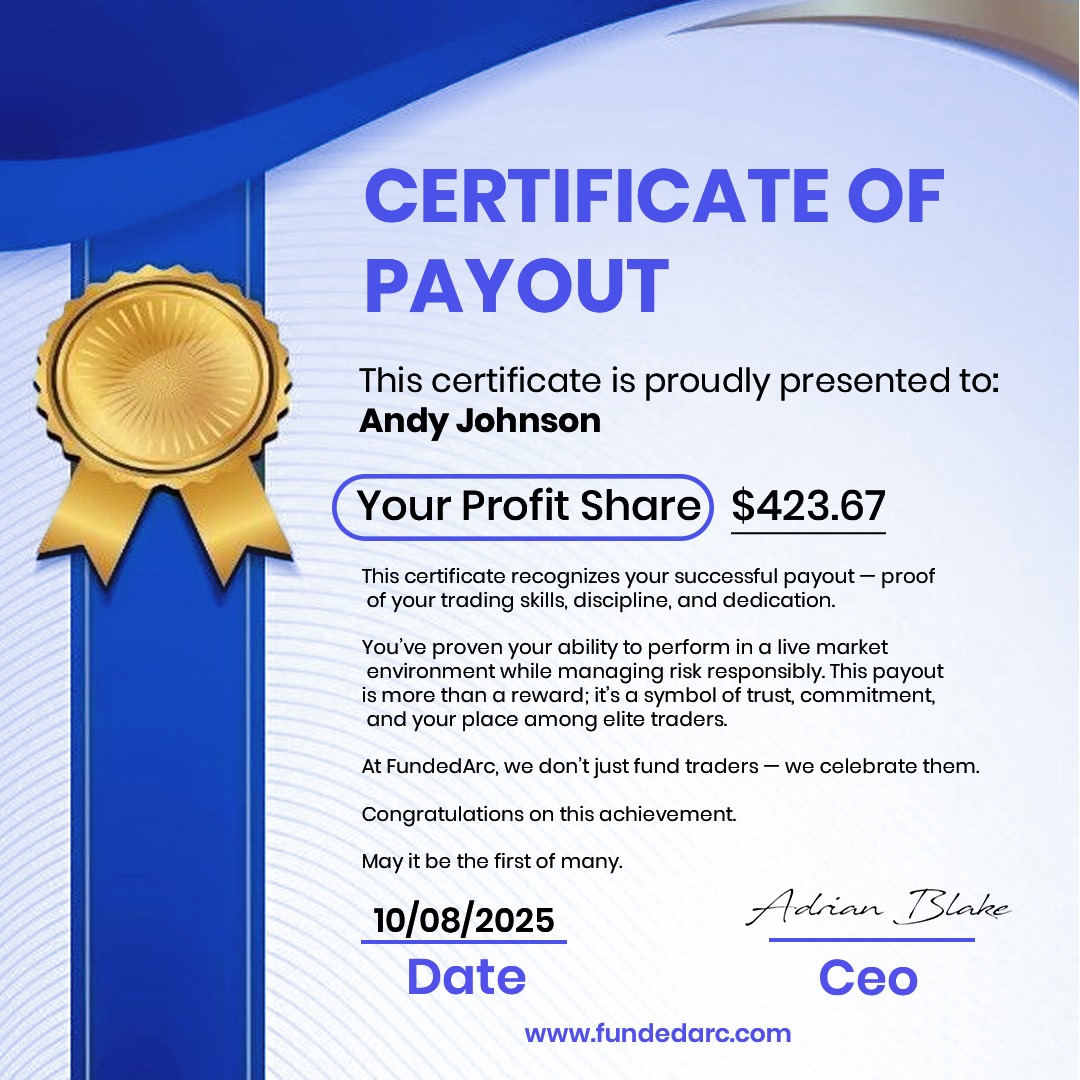 Payout proof 8